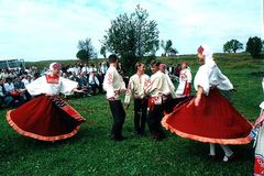 Артисты «Кантеле» на острове Кижи. Начало 2000-х гг.